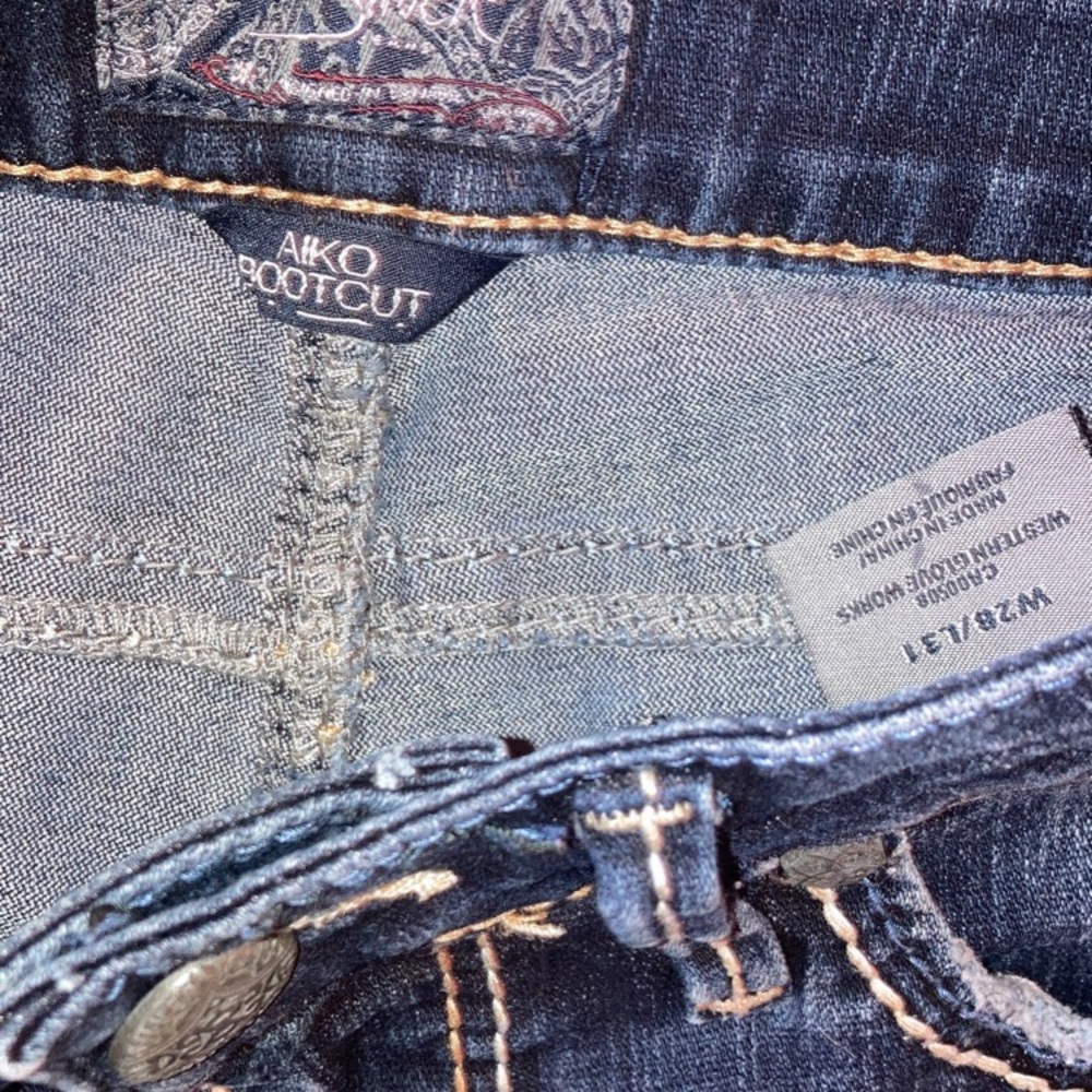Silver aiko bootcut Jeans size 28